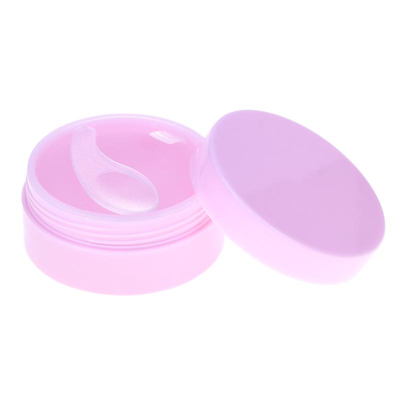 100 г Пустая банка с широким горлышком и ложкой – Плоский дорожный контейнер для масок для глаз, крема для тела и лосьона