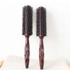 Аксессуары для волос Расческа с щетиной кабана для вьющихся волос Инструмент для укладки волос Парикмахерская Расческа с щетиной кабана Деревянная расческа-бигуди для волос