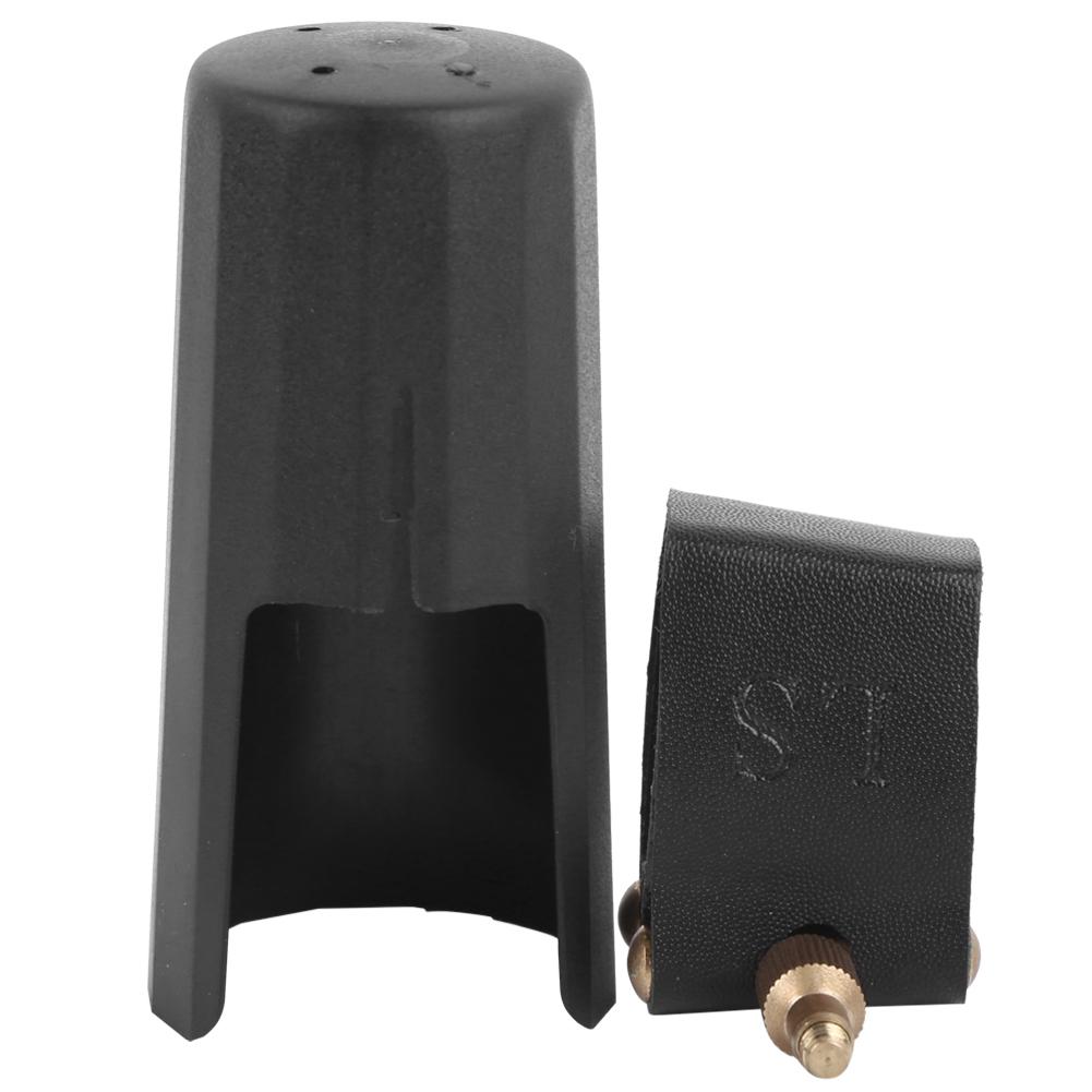 Крепления для колпачка лигатуры альт-саксофона из искусственной кожи, пластиковые аксессуары для мундштука