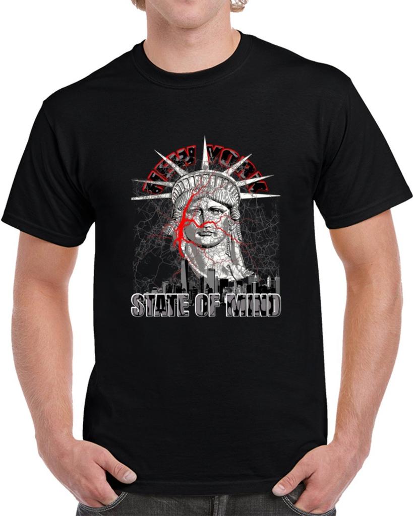 New York State Of Mind Hip Hop City Love Rap Bronx Brooklyn Cool T Shirt