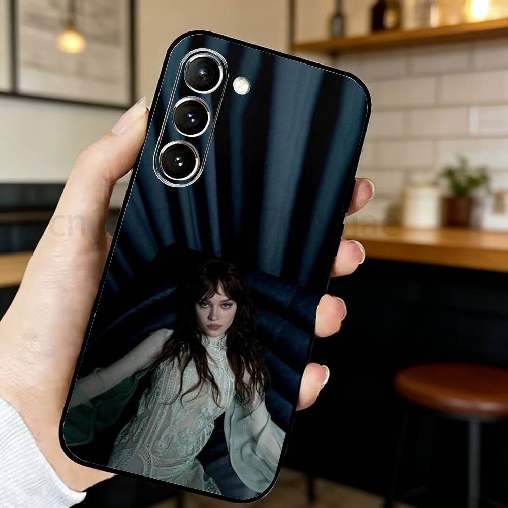 Чехол для телефона S-Sophie Thatcher Для Samsung S20,21,22,23,24,25,26 plus,ultra Силиконовый Чехол