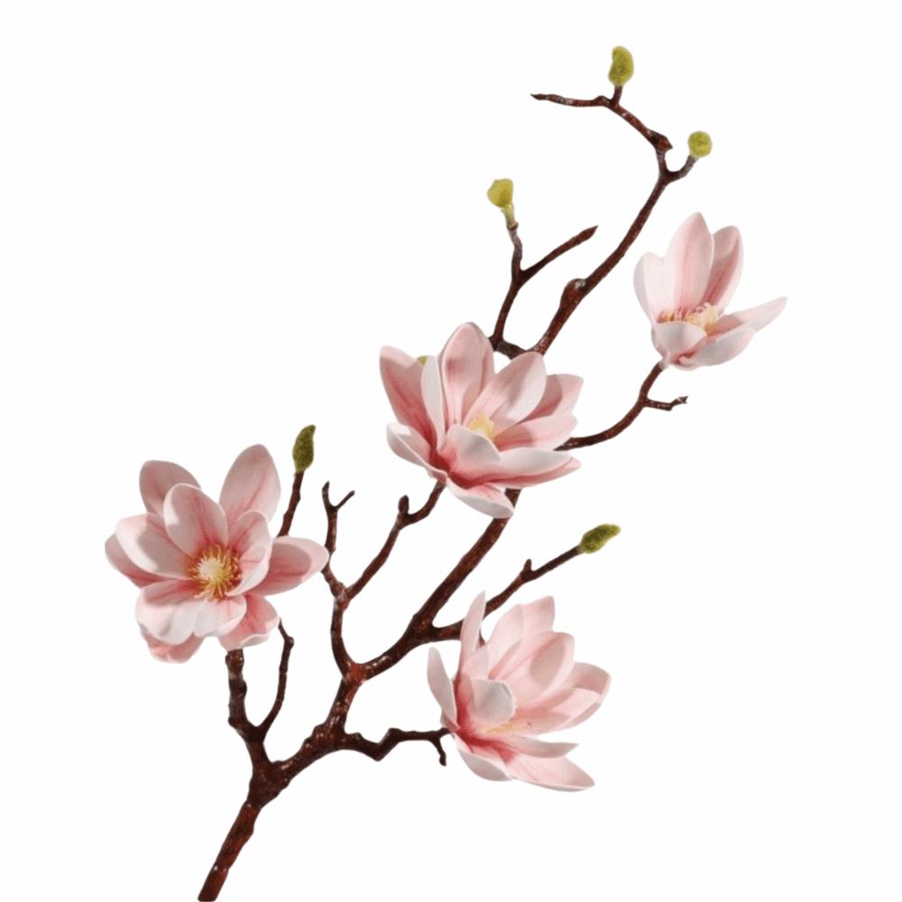 Blossom Artificial Faux Plants Multi-Bloom Plastic Fake Flower Home Decor