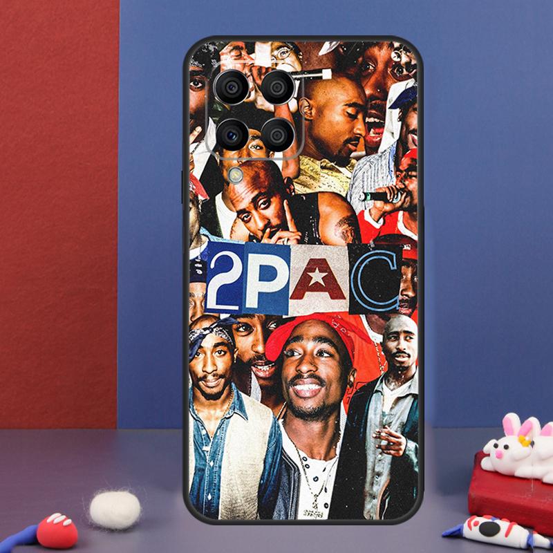 Чехол Tupac 2Pac Shakur для Samsung Galaxy M16 M06 M36 M56 M15 M11 M31 M21 M53 M13 M32 M52 M35 M55 M14 M34 M54