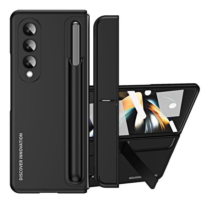Противоударный Zfold4 складной чехол для всего тела для Samsung Galaxy Z Fold4 Fold 4 5g, чехлы из закаленного стекла для экрана