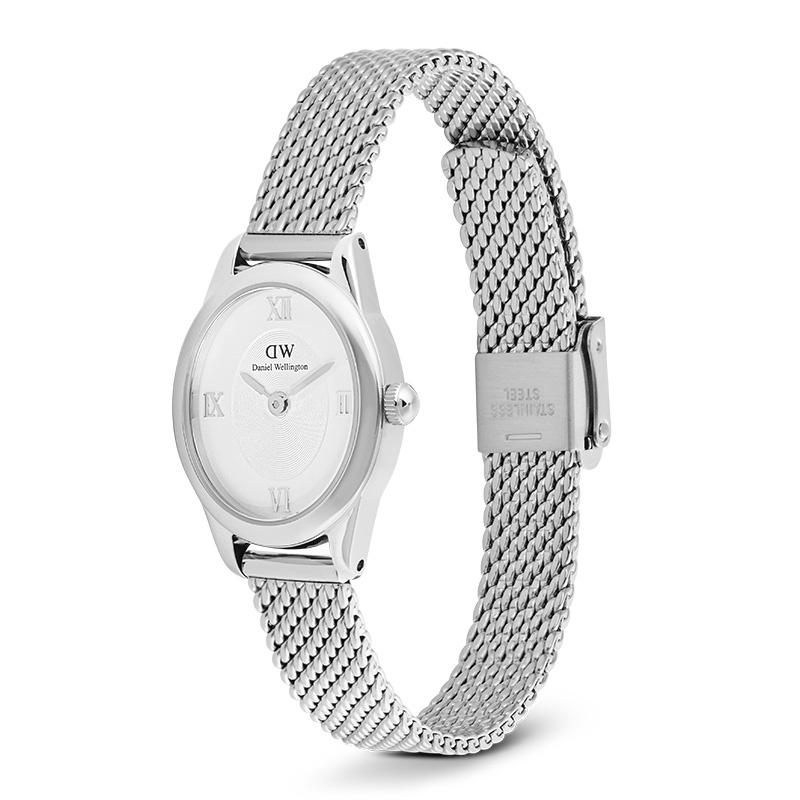 Daniel Wellington European and American watches Watch, quartz movement, stainless steel strap, white dial, women's watch, retro, exquisite DW00100938