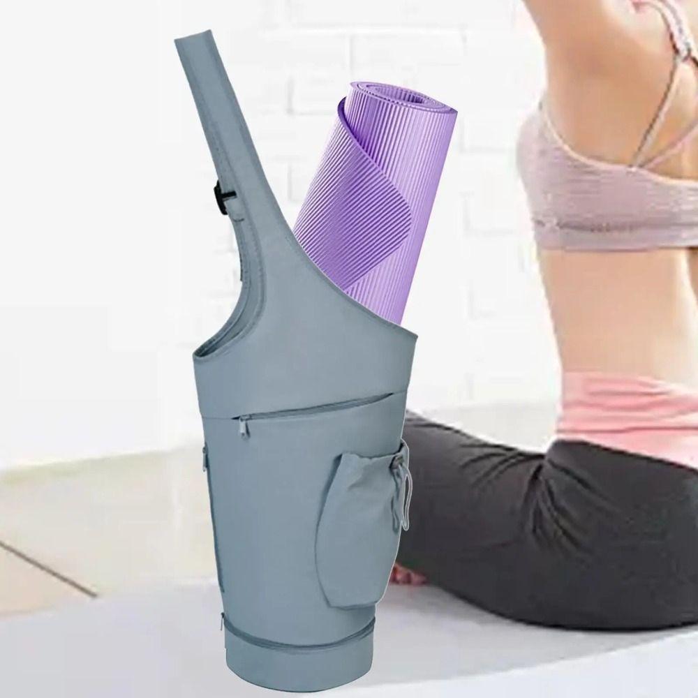 with Water Bottle Bag Yoga Mat Holder Bag Waterproof Wet Pocket Gym Bag Yoga Equipment Bag