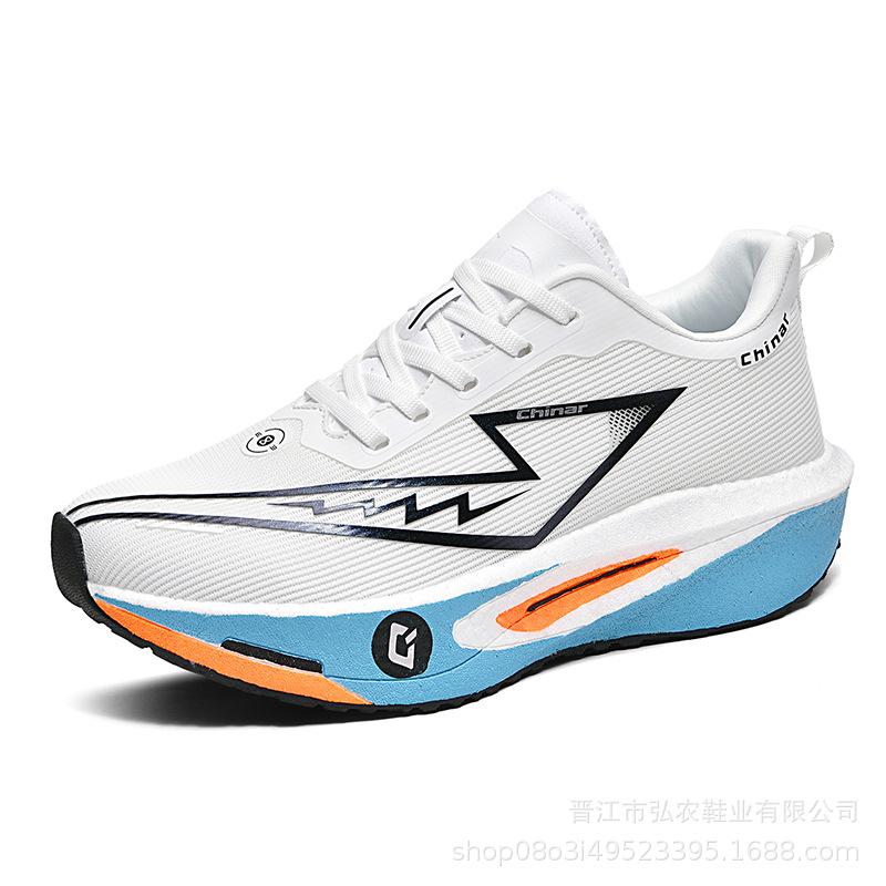 Low-top soft-soled cushioning sneakers outdoor racing, lightweight, comfortable and versatile casual running shoes