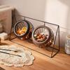 Wrought Iron Fruit Basket Can Be Hung Shelf Living Room Coffee Table Snack Storage Basket Tabletop Swing Storage Tray