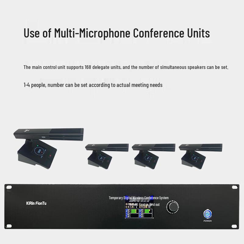 FionTu KRP-W600M Professional Wireless Conference Host (CN version)