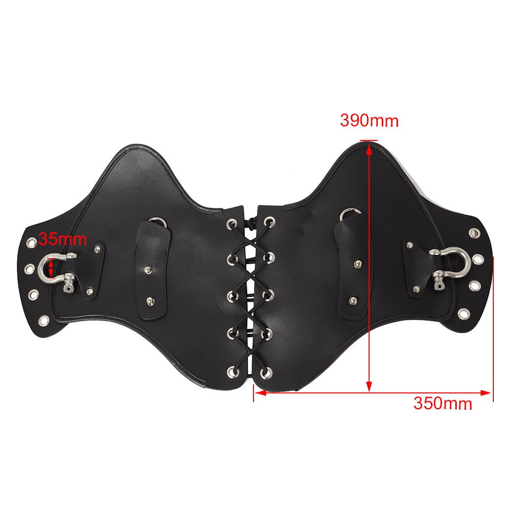 For Harley Touring Softail Dyna Sportster XL Kawasaki Yamaha Honda Motorcycle Universal Heat Saddle Shield Deflectors PU Leather