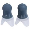 2шт беруши водонепроницаемые силиконовые защитные беруши с шумоподавлением для плавания и полета(Серый