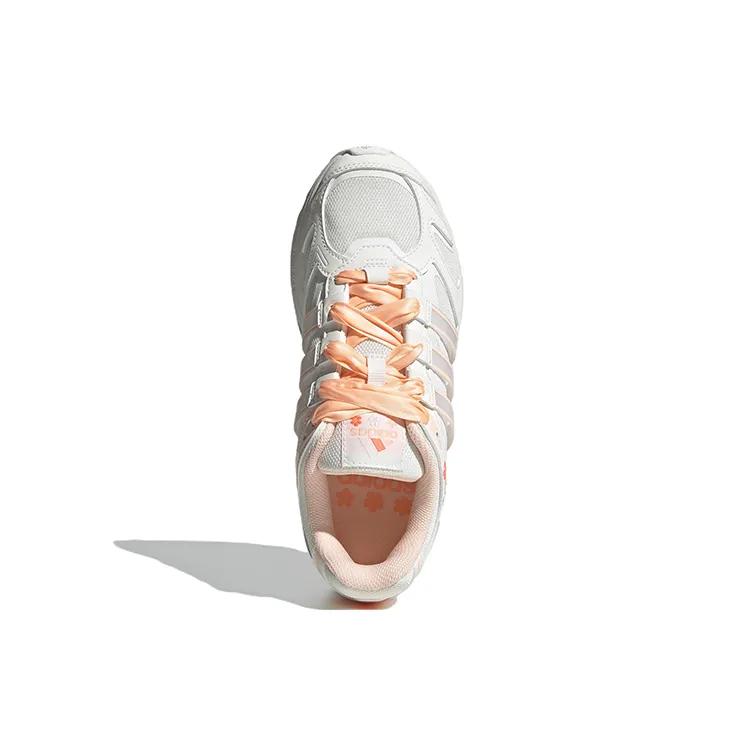adidas Womens Spiritain 2000 'Cherry Blossom' (women's sizes) Chalk White / Clear Orange / Acid Red Casual Shoes HR0456