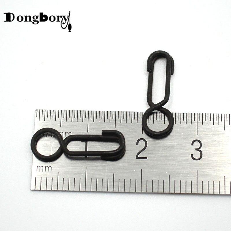 20 шт., кольцевые зажимы для снастей для ловли карпа, зажим для крючков, зажим с круглым глазом, Гавайские оснастки, вертолетная установка, рыболовные снасти, вертлюги, снасти