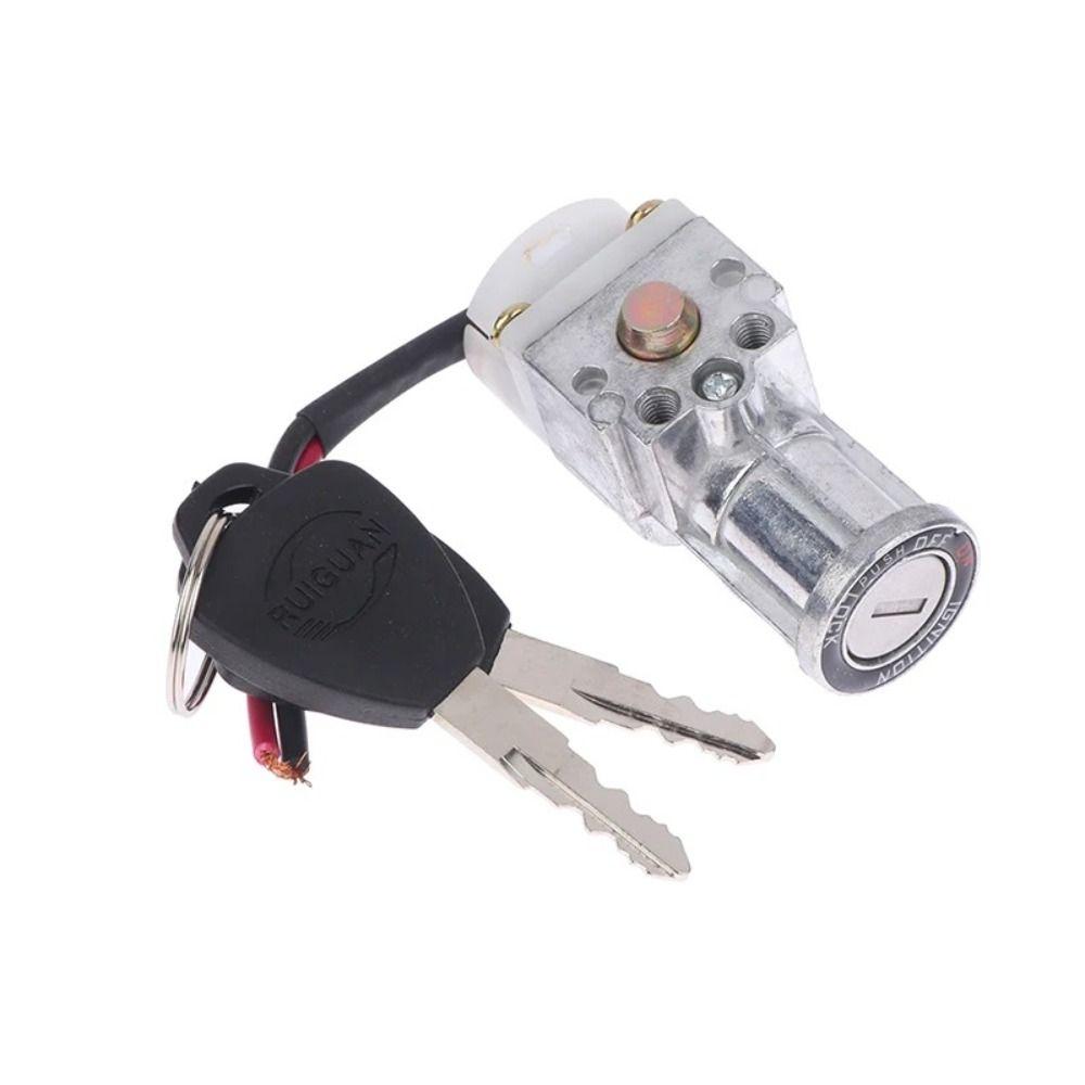 Universal Battery Lock Key Included Battery Casing Lock E-bike Lock Electric Vehicle Accessories