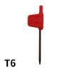 10Pcs Plum Shaped Torx Screwdriver Wrench T5 T6 T7 T8 T9 T15 T20 T Wrench New Torx Screw Spanner
