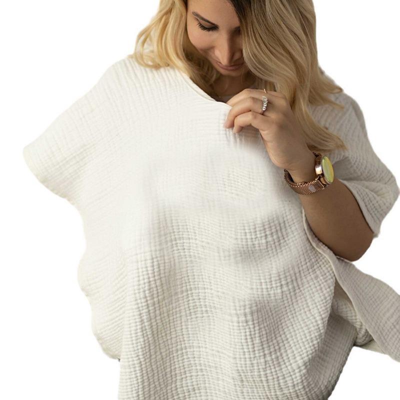 Чехол для кормления грудью в итальянском стиле из чистого хлопка, чехол для матери и ребенка, чехол для детской коляски