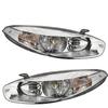 Motorized Headlight Left Right Set of 2 For Renault Fluence 2009-2012 OEM 260608656R 260105345R 260603523R