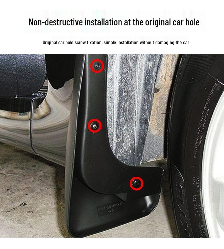 Volkswagen Tiguan L PRO R-LINE Front & Rear Mud Flaps