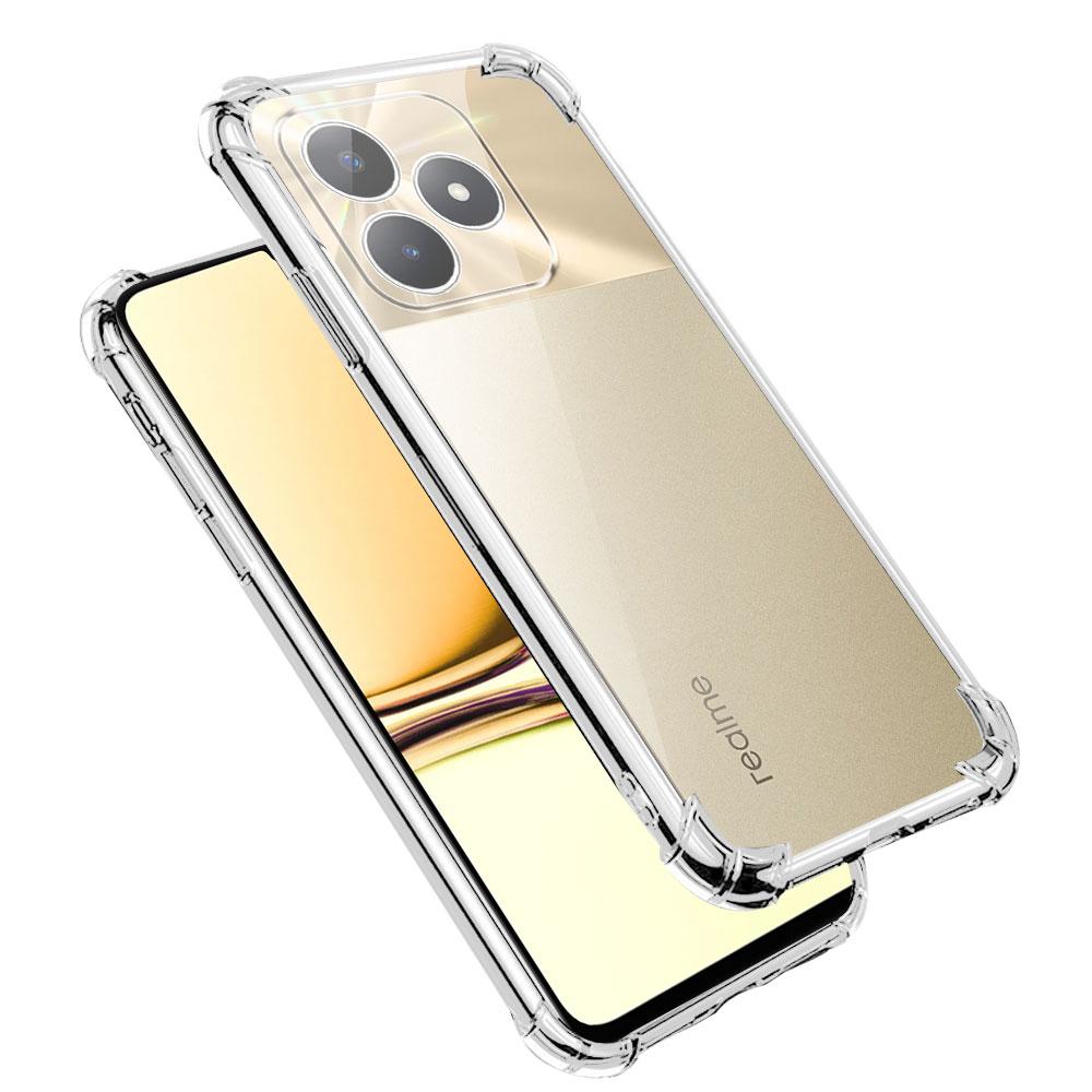 Для Realme C51S C51 Чехол Силиконовый Мягкий Прозрачный Ударопрочный Защитный Задняя Крышка Для Realme C53 Прозрачный Чехол Для Телефона на Realme C55 Fundas