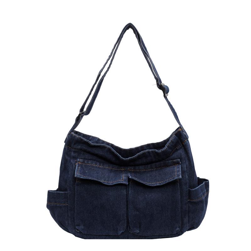 Personalized Women's Shoulder Bag Japanese Harajuku Retro Lazy Style Women's Bag Student Leisure Large-capacity Messenger Bag