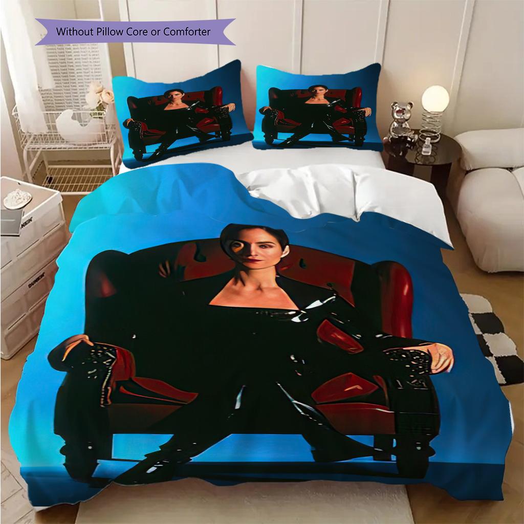 Dark Gothic Home Soft Sofa Cover Blanket Down Pillowcase Duvet Cover Without Core Pieces Set Bedding 1 Duvet Cover 2 Pillowcase Without Core