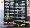 Iris Ohyama Parts Cabinet, Black, PC-310