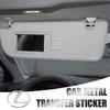 Car Accessories Metal Nickel Badge Interior Sticker Auto Decoration For Lexus IS IS250 IS250C IS300 IS300C IS350 IS350C RX GX LS