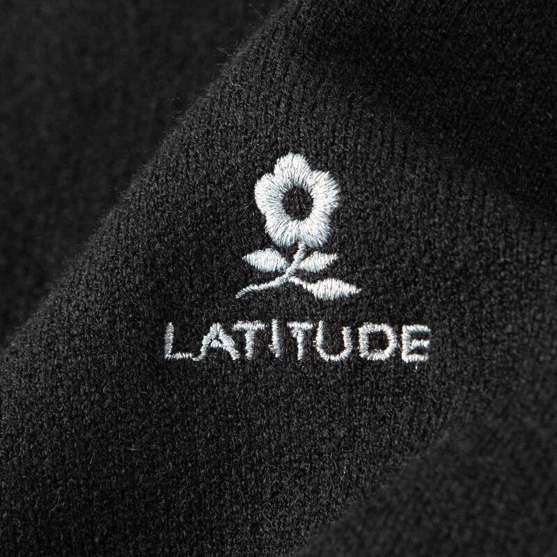 Мужской вязаный свитер MONTAGUT с вышивкой, полосатый лацкан, имитация двух частей