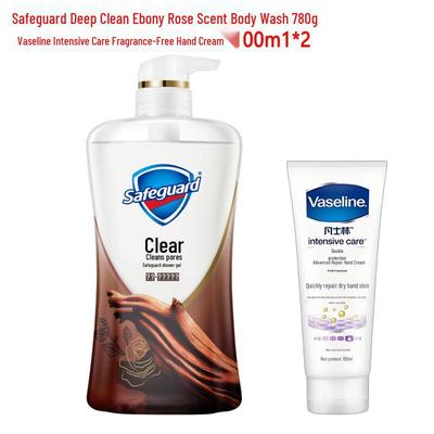 Набор Гель для душа и крем для рук Safeguard Ebony Rose