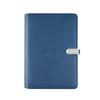 Saffiano Leather Diary Planner Cover Personalized Custom Logo Notebook Cards Organizer with Power Bank and USB Flash Drive