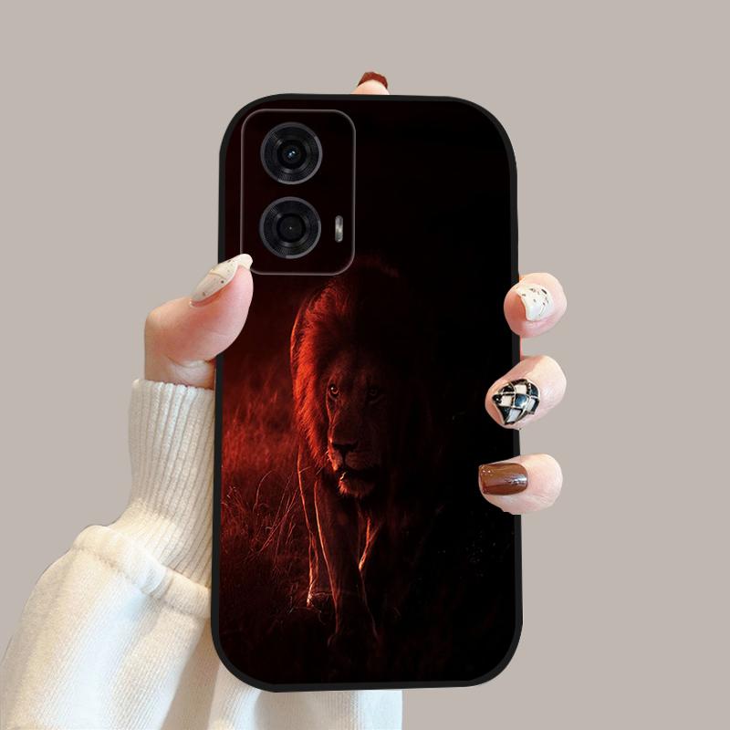 Чехол для Motorola Moto G24 Power 4G G 24 Новый Модный Цветочный Силиконовый Мягкий Задний Чехол Для Телефона Moto G04 G04s Чехол MotoG04