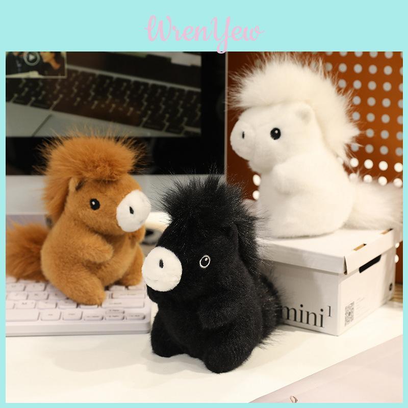 Pony Plush Doll For Home Office Decor Girls Gift Soft Toy 13cm