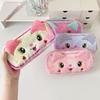Desktop Storage Y2K Stationery Bag Plush Plush Pencil Pouch Cute Korean Style Pencil Case  Women