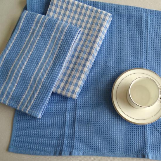 3 шт./компл. ткань для чистки, супервпитывающее, моющееся, устойчивое к разрыву, компактное кухонное полотенце с полосатым узором в клетку