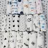 INS Popular Square Scarf Pure Cotton Muslin Gauze Bath Towel Baby Scarf Newborn Swaddling Clothes