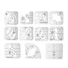 11 Pcs DIY Quilting Template Set Domestic Sewing Acrylic Templates Ruler Series 5 for DIY Machine