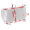 Aluminum Replacement Radiator For Yamaha YZF-R3 MT-03 2015-2025 Enhanced Heat Dissipation Water Cooling System