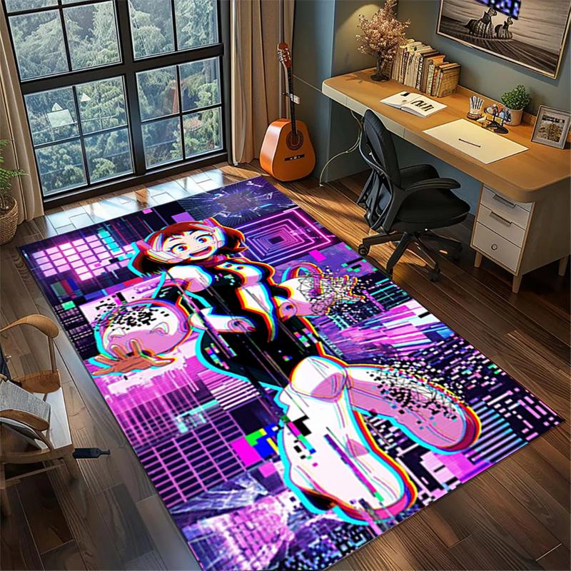 My Hero Academia Large Bedroom Rug Non Slip Washable Area Carpet Gamer Room Decor