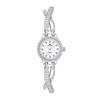 BS Women's Quartz Wristwatch Butterfly-Style Bracelet Watch with Full Diamond Setting watch for woman ladies watch reloj FA1531
