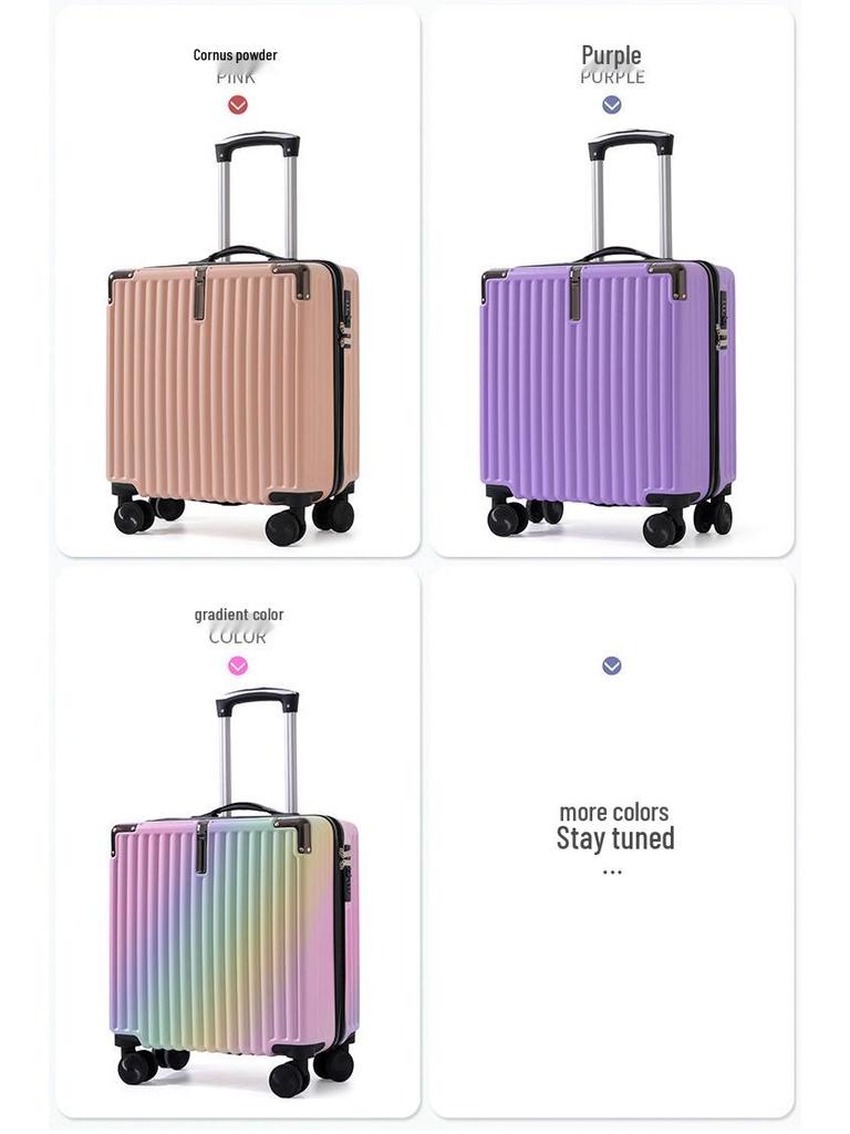 18-дюймовый легкий чемодан для ручной клади: Идеально подходит для мужчин и женщин. Пароль не требуется.