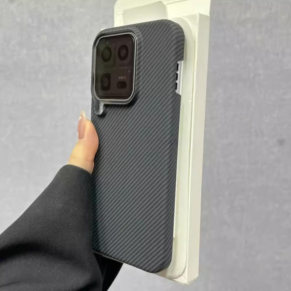 Для VIVO iQOO 15 Ultra Чехол Жесткая Текстура Углеродного Волокна Защитная Задняя Крышка от Отпечатков Пальцев Для VIVO iQOO 15 Ultra Чехол Бампер