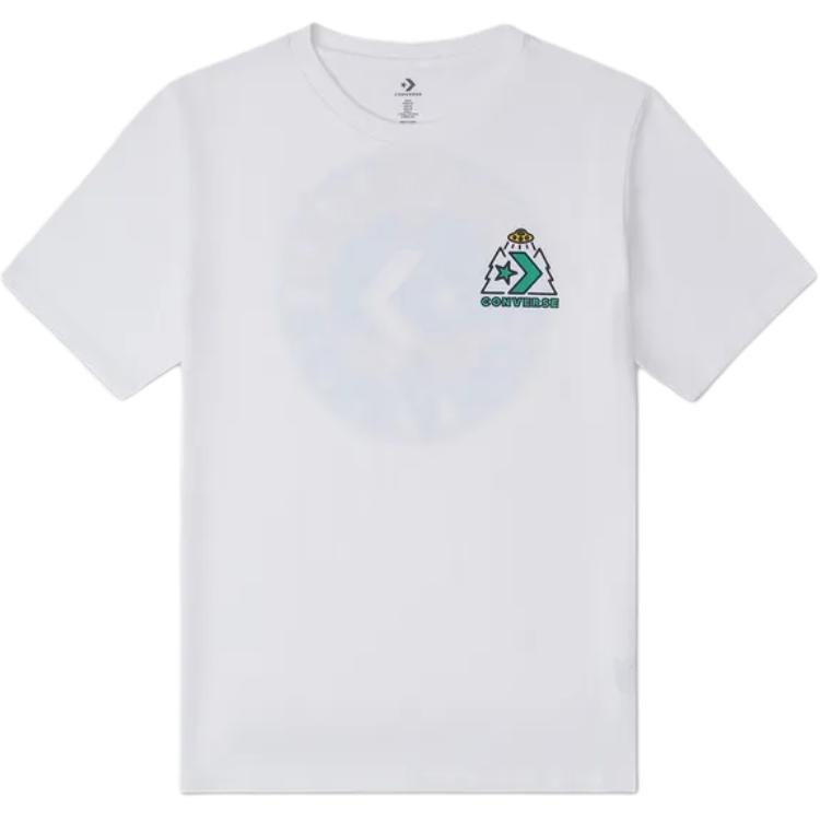 Converse Regular T-Shirt Men's White 10026673-A02