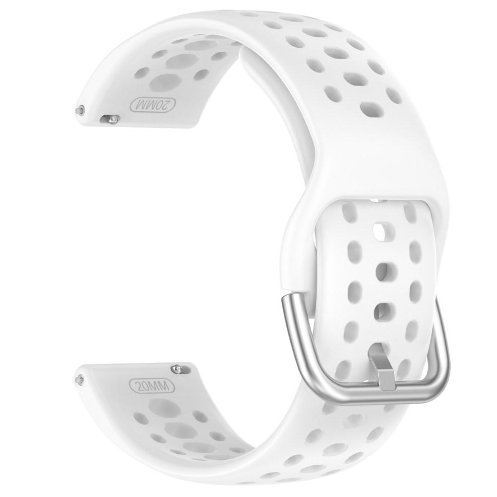 20-мм ремешок для Amazfit active 2 Аксессуары спорт дышащий Оригинальный силиконовый Умный браслет Ремешок Amazfit Active2