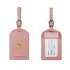 Simple Luggage Tag Leather Travel Sets Couple Passport Cover