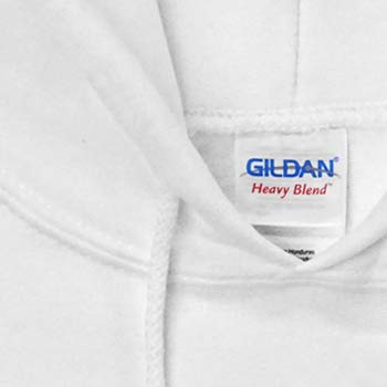 [GILDAN] Худи GILDAN, Свитшот с длинным рукавом, Бренд США, Heavy Blend 8 унций, Сертифицирован Oeko-Tex, Размеры S-XL, 46 цветов, 18500 (Л, Серый) [Параллельный импорт