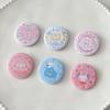 6pcs/set 45mm Cute Cartoon Mini Enamel Pins Kawaii Badges for Bag Denim Jacket Scrapbook Journal Girly Collectible Badge Pins