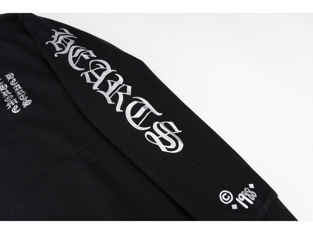 Модный Унисекс Худи с Принтом Хромированное Копыто Санскритский Крест