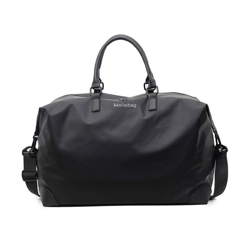 Дорожная спортивная сумка большой вместимости с креплением для ручки багажа - Отделение для влажного/сухого, Готова к деловой поездке и йоге