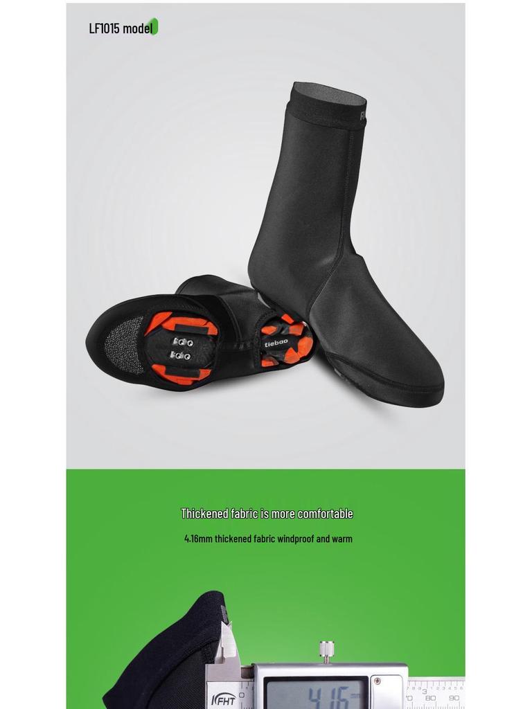 Водонепроницаемые теплые велобахилы ROCKBROS для обуви для шоссейного и горного велосипеда