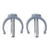 1.1IN Walking Aid Accessories Plastic C-shaped Buckle Clamp Durable   for Toilet